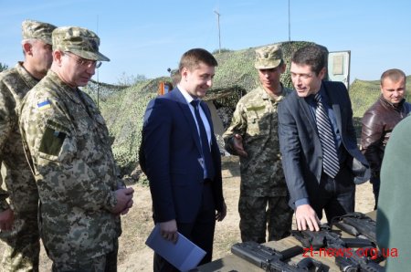 Порошенко відвідав військовий полігон поблизу Житомира