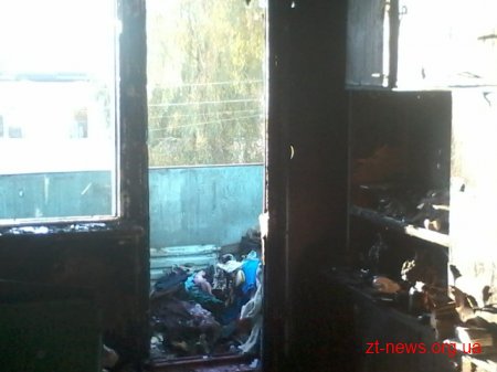 У Житомирі під час пожежі була врятована літня жінка