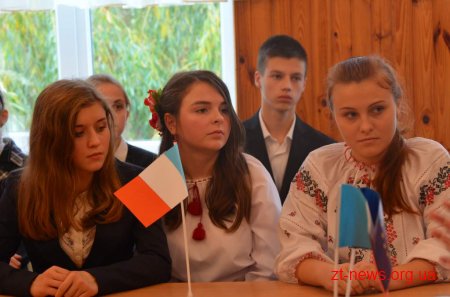 Посол Франції в Україні відвідав школу №20 м.Житомира