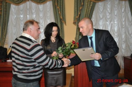В облдержадміністрації нагородили водіїв, які їздять в зону АТО