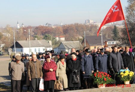 Мітингом і покладанням квітів у Житомирі відзначили визволення України від нацистських загарбників