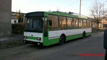 Житомир отримав 4 чеські тролейбуси марки Skoda