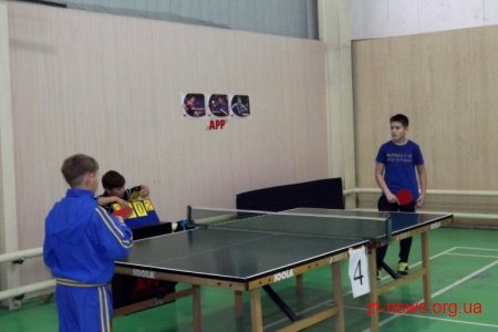 Цими вихідними Житомирський політех приймав обласні змагання з настільного тенісу