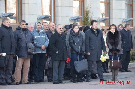 Житомиряни вшанували пам'ять героїв Небесної сотні
