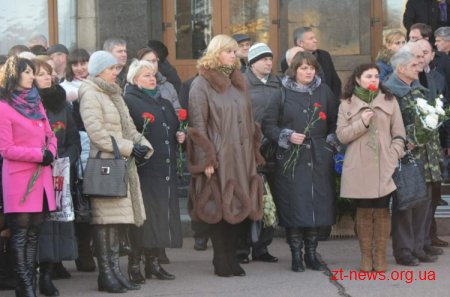 Житомиряни вшанували пам'ять героїв Небесної сотні