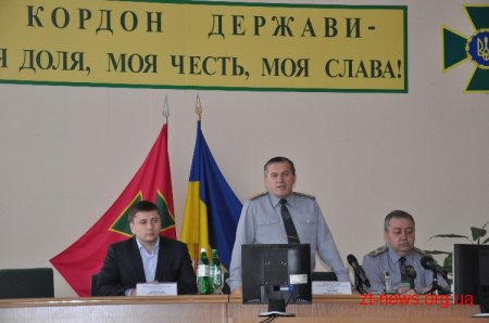 У Житомирі представили нового начальника  прикордонної служби
