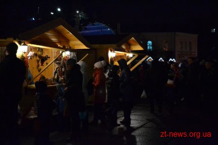 Головну ялинку області урочисто відкрили в Житомирі