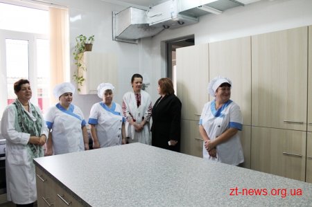 В обласному будинку дитини за кошти благодійників побудували харчоблок
