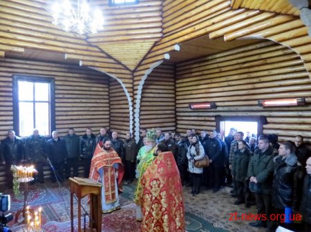 У Коростенській виправній колонії освячено новозбудовану церкву