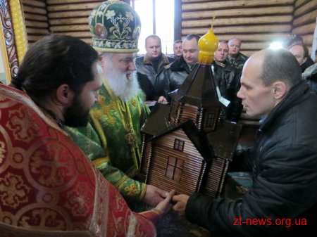 У Коростенській виправній колонії освячено новозбудовану церкву