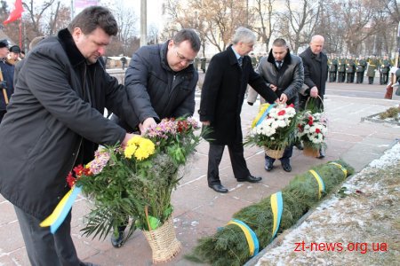 У Житомирі вшанували визволителів міста від нацистських загарбників