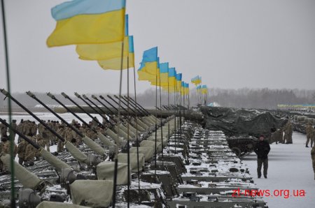 З полігону під Житомиром передали майже 150 одиниць техніки для потреб Збройних Сил України