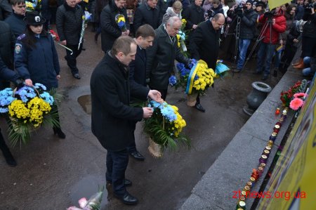 В День Соборності України житомиряни створили "Ланцюг єдності"