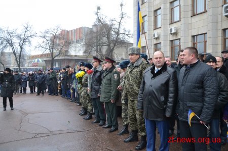 В День Соборності України житомиряни створили "Ланцюг єдності"