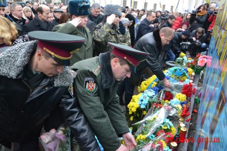 В День Соборності України житомиряни створили "Ланцюг єдності"