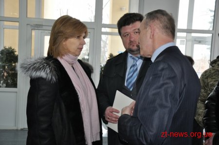 На Житомирщині Ольга Богомолець відвідала поранених бійців АТО