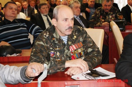 У Житомирі воїни-миротворці зустрілися з керівництвом області