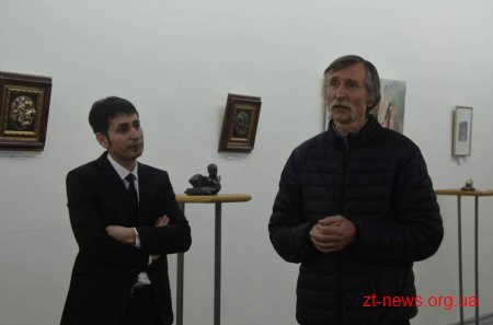 У Житомирі відкрилась виставка художника та скульптора з Іраку