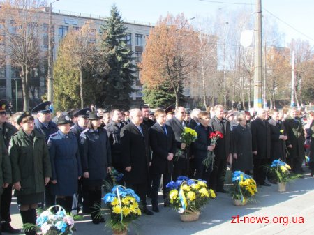 У Житомирі відзначили 201 річницю від дня народження Тараса Шевченка
