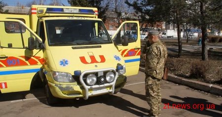 Дві родини заробітчан з Данії купили реанімобіль для житомирської 95-ї бригади