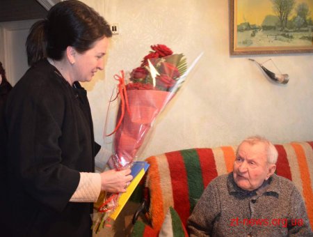 Житомирянин відзначив 100-річний ювілей