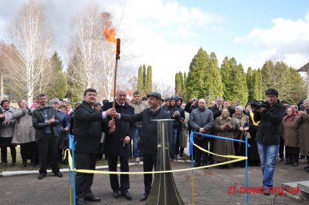 У Бердичівському районі газифікували ще одне село