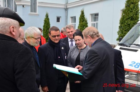 Представники Німецького Червоного Хреста відвідали Житомир