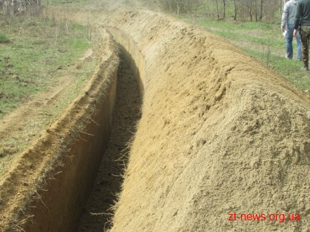 Житомирщина активно будує фортифікаційні споруди