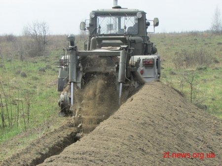 Житомирщина активно будує фортифікаційні споруди
