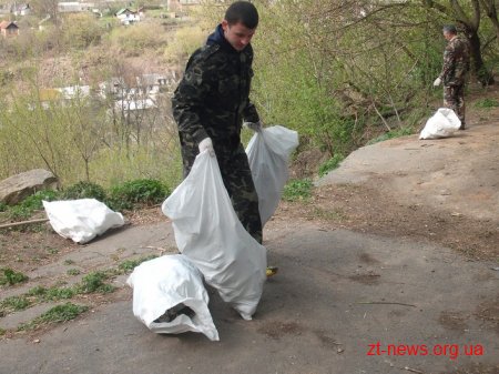 Житомир приєднався до загальнообласного дня благоустрою