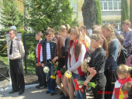Житомир пам'ятає Чорнобильську катастрофу