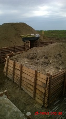 На житомирському полігоні випробовували на міцність фортифікаційну споруду