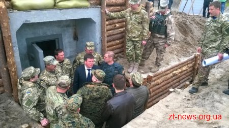 На житомирському полігоні випробовували на міцність фортифікаційну споруду