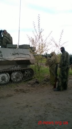 На житомирському полігоні випробовували на міцність фортифікаційну споруду