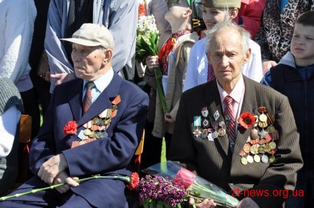 У Житомирі відзначили День Перемоги над нацизмом