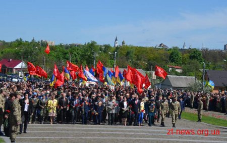 У Житомирі відзначили День Перемоги над нацизмом