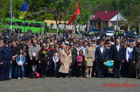 У Житомирі відзначили День Перемоги над нацизмом