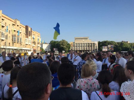 У Житомирі пройшов Парад вишиванок