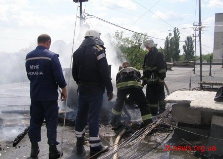 На вулиці Хлібній в Житомирі горів дах 5-поверхового будинку