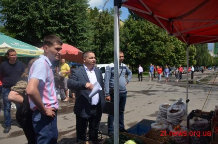 У Житомирі фермерам запропоновано пільгові торгові місця