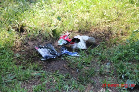 У Житомирі правоохоронці знешкодили підозрілий пакунок