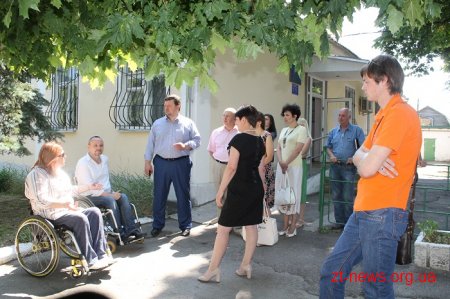 У Радомишлі відбувся аудит доступності міста для людей з обмеженими можливостями