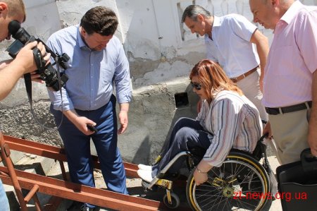 У Радомишлі відбувся аудит доступності міста для людей з обмеженими можливостями