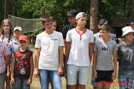 Відкрилася 1 зміна житомирського табору «Орлятко»