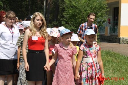 Відкрилася 1 зміна житомирського табору «Орлятко»