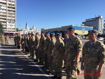 У Житомирі пройшли урочистості до дня ВДВ