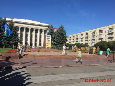 У Житомирі пройшли урочистості до дня ВДВ