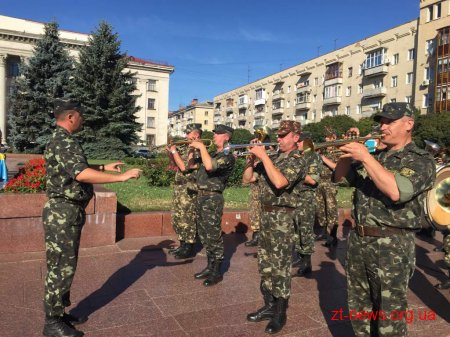 У Житомирі пройшли урочистості до дня ВДВ