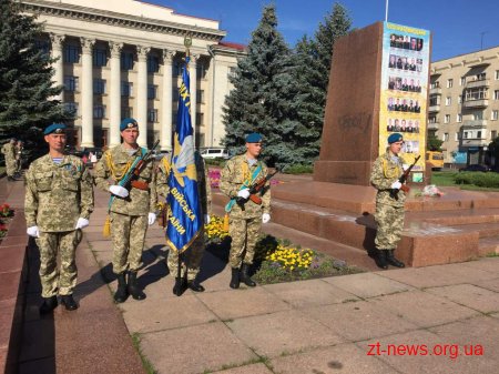 У Житомирі пройшли урочистості до дня ВДВ