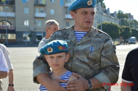 У Житомирі пройшли урочистості до дня ВДВ